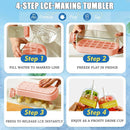 2-In-1 Ice Cube Tray Water Bottle