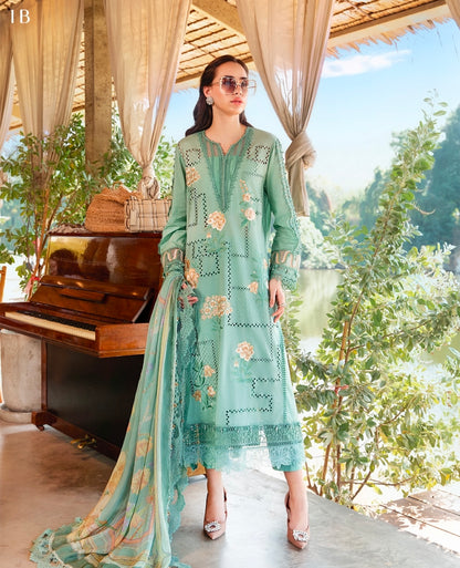 3-PIECE Emboidery stitched SUIT